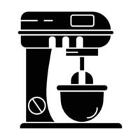 Mixer icon on white background vector