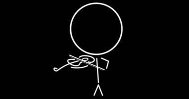 A boy learns to play the violin video