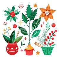 Snowy Christmas Graphics vector