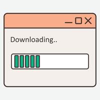 Downloading a file from a website vector