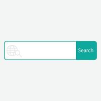 Search button icon on a white background vector