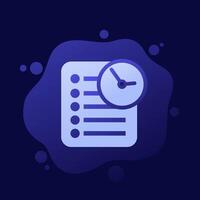 to do list icon, design vector