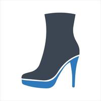 High heels icon vector