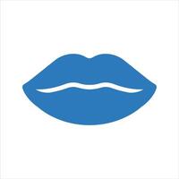 Lips icon. Lip augmentation icon vector