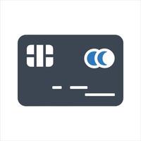 Credit card icon. Payment tool icon vector