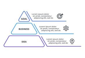 Creative concept for infographic with 3 steps, options, parts or processes. Business data visualization. vector