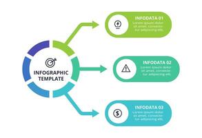 Creative concept for infographic with 3 steps, options, parts or processes. Business data visualization. vector