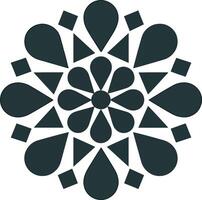 Versatile Mandala Silhouette Illustrations vector
