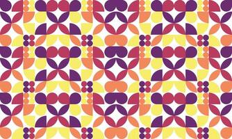 Abstract geometric pattern background design vector