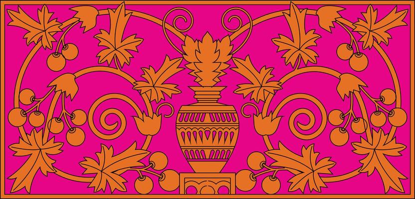 Ornament in ethnic style. Geometric element for design.