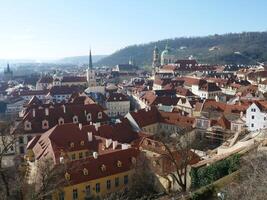 A large city with many buildings photo