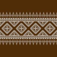 geometric ethnic traditional patternabstract design for fabric print cloth dress carpet curtains and sarong Aztec African Indian Indonesian vector