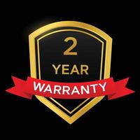 Enjoy Peace of Mind with Our 2-Year Warranty Coverage vector