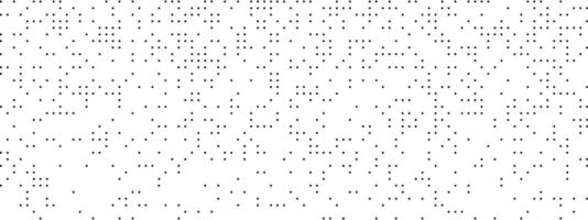 Digital background with dissolving dots and gradient mosaic texture. Abstract background of white and black pixels. illustration of a grid of geometric square elements. vector