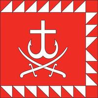 The of a Flag of Vinnycia vector