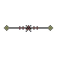 vintage pixel pattern frame vector