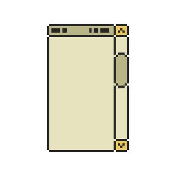 retro-inspired pixel UI frame borders vector