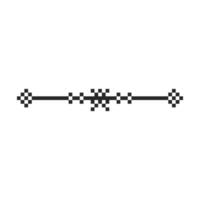 8-bit retro frame design vector