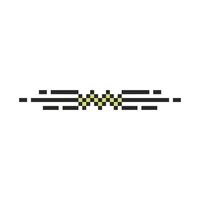 pixel art inspired by retro vibes vector
