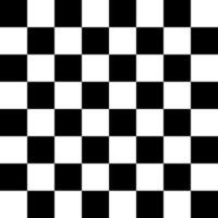 Check pattern - square - black and white square tiles, seamless repeatable pattern texture background vector