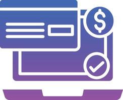 Online Payment Illustration Icon vector