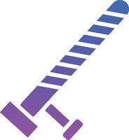 Baton Illustration Icon vector