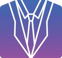 Business Coat Illustration Icon vector