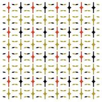Abstract Geometric Print Pattern with Exotic White Background, Seamless Artwork Design to Ready for Work. vector