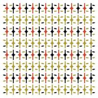 Abstract Geometric Print Pattern with Exotic White Background, Seamless Artwork Design to Ready for Work. vector