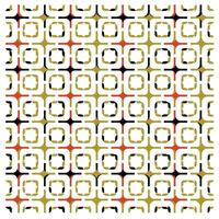 Abstract Geometric Print Pattern with Exotic White Background, Seamless Artwork Design to Ready for Work. vector