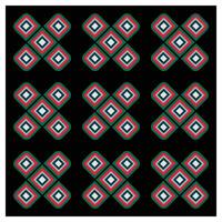Abstract Geometric Print Pattern with Exotic Background, Seamless Artwork Design to Ready for Work. vector