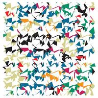 Abstract Geometric Print Pattern with Exotic Background, Seamless Artwork Design to Ready for Work. vector