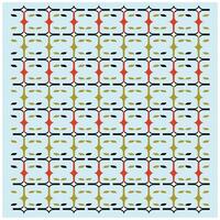 Abstract Geometric Print Pattern with Exotic Background, Seamless Artwork Design to Ready for Work. vector