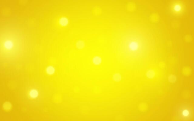 Bright Yellow Bokeh Lights. Abstract Glowing Background, Background decoration