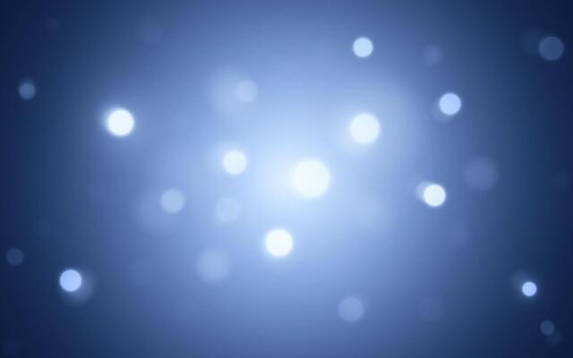 Cool Blue Bokeh Lights with Smooth Glow. Abstract Light Background in Shades of Blue and Soft Luminance, Backgrounds decoration