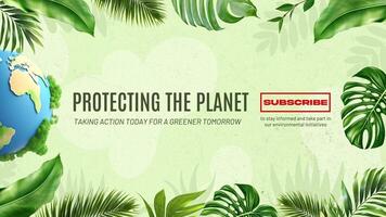 Environmental Conservation Charity Organization template