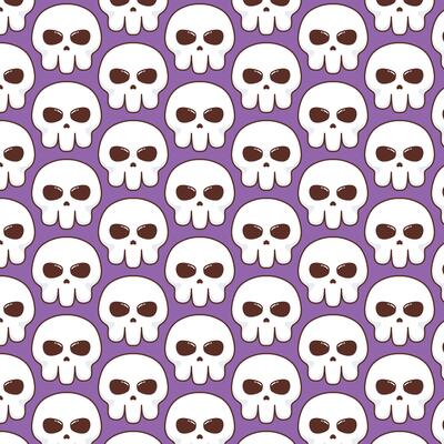 Illustration skull helloween pattern. Illustration Background Of Helloween.