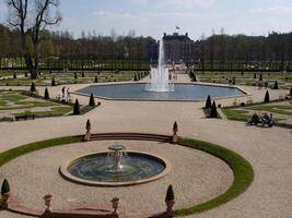 park at a castle in apeldoorn photo