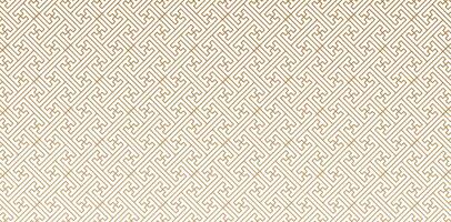 seamless patterned chinese motif geometrical designs golden colors isolated white backgrounds for Modern stylish texture, Repeating geometric tiles, fabric printing, birthday invitations, wraps papers vector