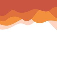 Orange Flat Background vector