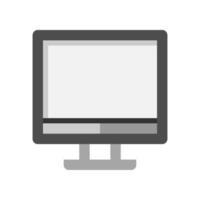 Computer flat icons. symbol technology work equipment in a stylish and modern style. vector