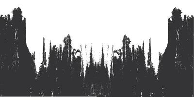 Black grunge texture abstract background vector