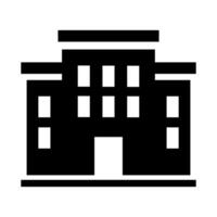 Simple Icon of a Building vector