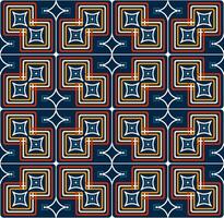 A Seamless Geometric Square Pattern vector