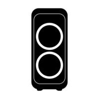 party box speaker icon for graphic design, logo, website, social media, mobile app, UI vector