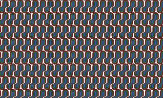 A pattern with red, blue and white stripes vector