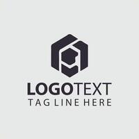 A black and white logo design for a business vector