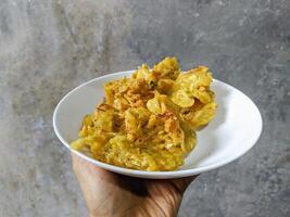 Bakwan Goreng on the plate photo