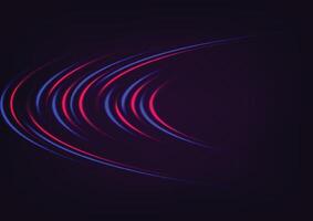 Abstract red and blue line background for business card, cover, banner, flyer vector