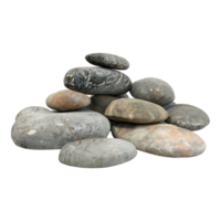 A pile of rocks on a black background png